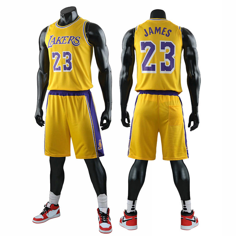NBA Jersey James Kobe No. 24 children's class uniform game uniform wholesale basketball uniform suit