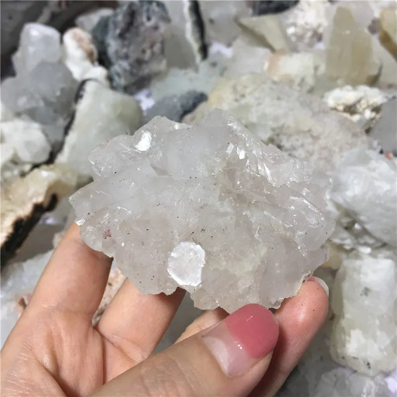 Wholesale Natural Mineral Crystal Specimen Rough Apophyllite with Zeolite Crystal Cluster for Decor