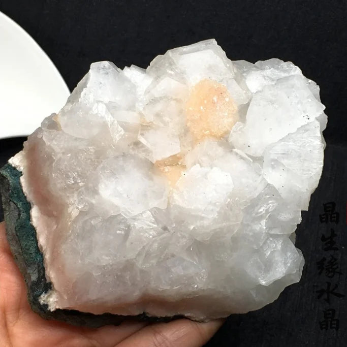 Wholesale Natural Mineral Crystal Specimen Rough Apophyllite with Zeolite Crystal Cluster for Decor