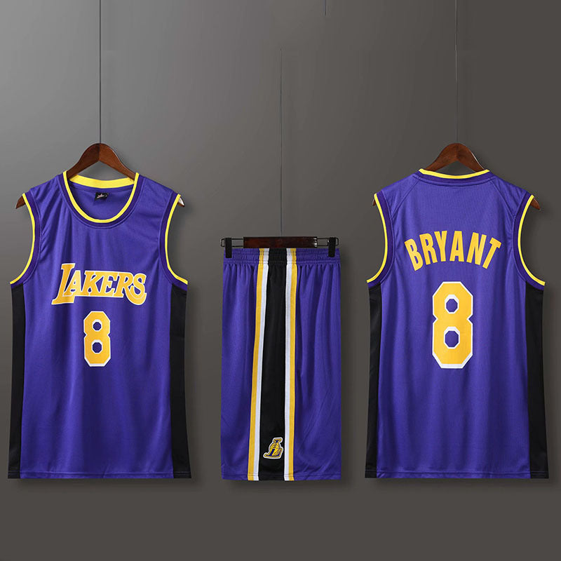 NBA Jersey James Kobe No. 24 children's class uniform game uniform wholesale basketball uniform suit