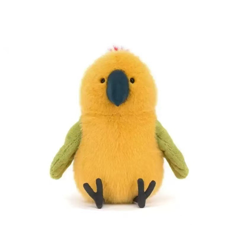 Jellycat plush toys with complete labels, including the Sun, Barcelona Bear cub, and Flying Dragon plush toys, available for wholesale as gifts