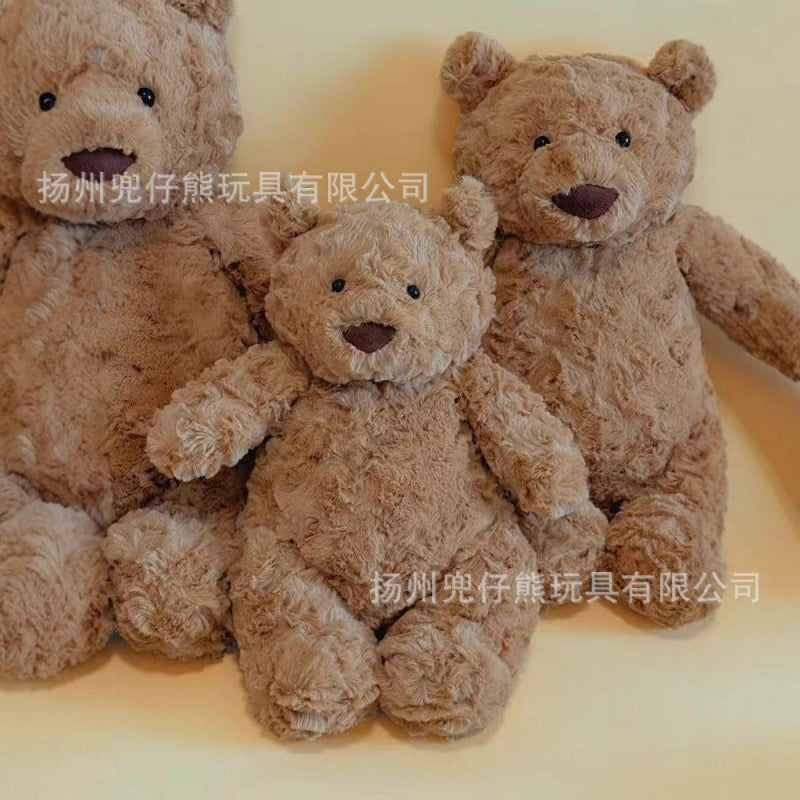 Jellycat plush toys with complete labels, including the Sun, Barcelona Bear cub, and Flying Dragon plush toys, available for wholesale as gifts