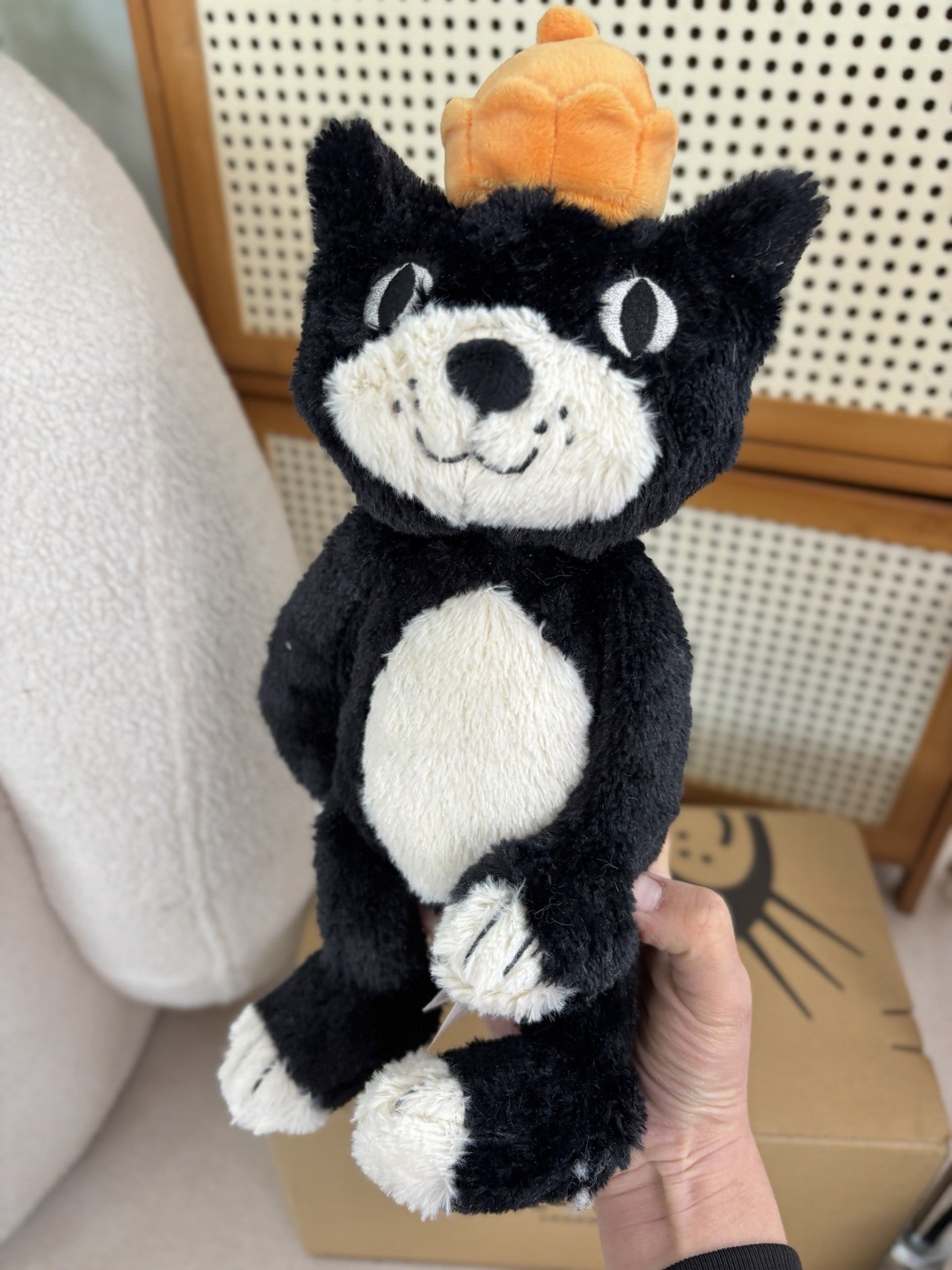 Jellycat plush toys with complete labels, including the Sun, Barcelona Bear cub, and Flying Dragon plush toys, available for wholesale as gifts
