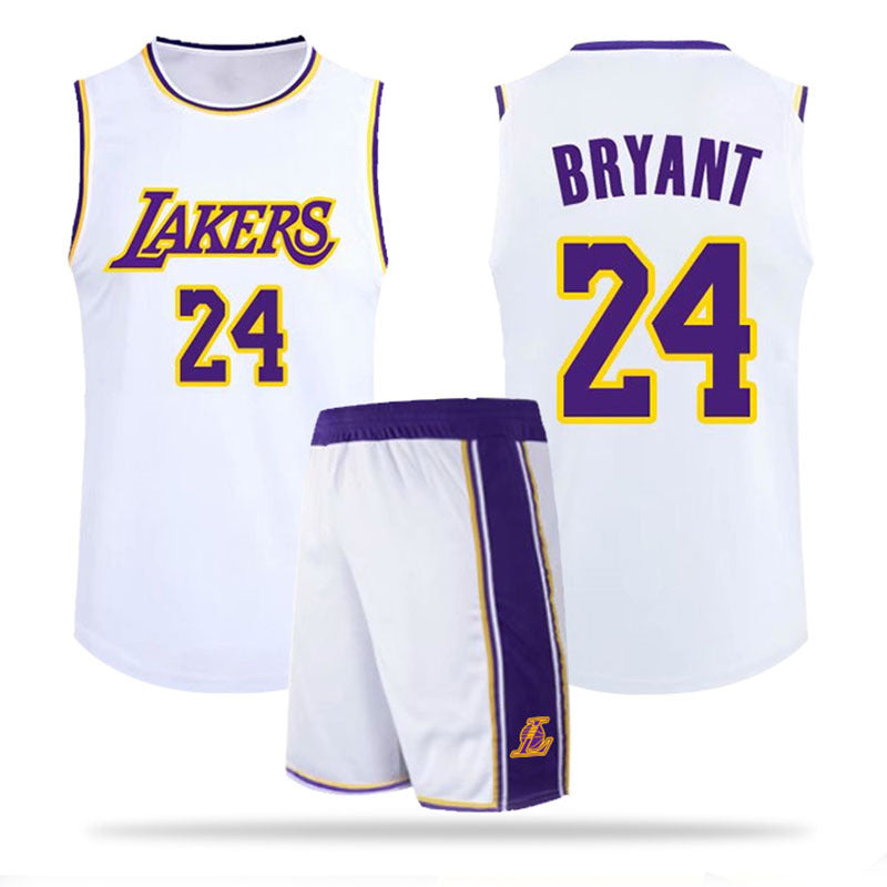 NBA Jersey James Kobe No. 24 children's class uniform game uniform wholesale basketball uniform suit