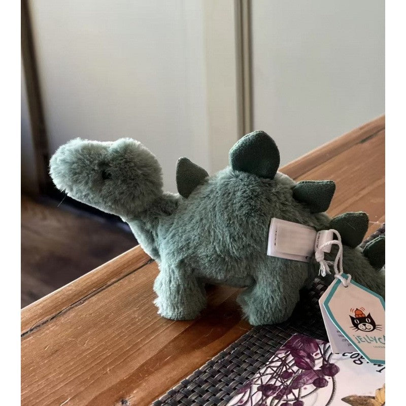 Jellycat plush toys with complete labels, including the Sun, Barcelona Bear cub, and Flying Dragon plush toys, available for wholesale as gifts