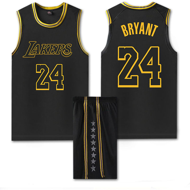 NBA Jersey James Kobe No. 24 children's class uniform game uniform wholesale basketball uniform suit