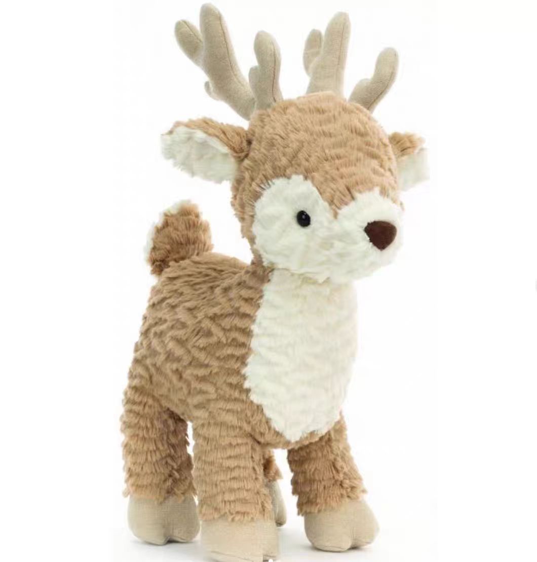 Jellycat plush toys with complete labels, including the Sun, Barcelona Bear cub, and Flying Dragon plush toys, available for wholesale as gifts