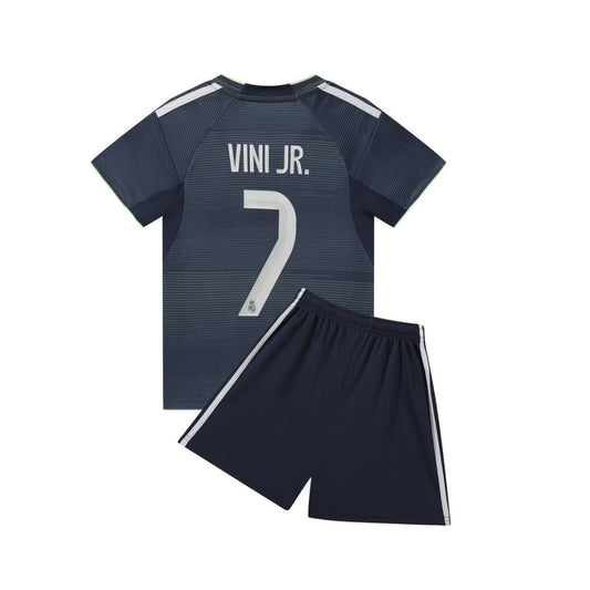25-26 Royal M away royal blue No. 7 club football uniform children's team uniform jersey size 14-30