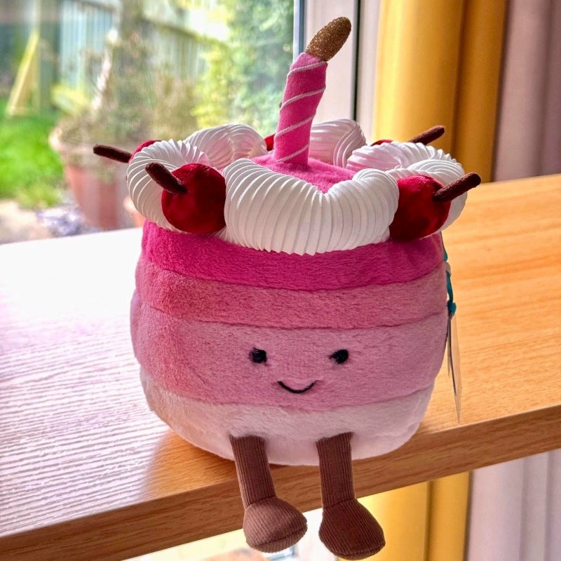 Jellycat plush toys with complete labels, including the Sun, Barcelona Bear cub, and Flying Dragon plush toys, available for wholesale as gifts