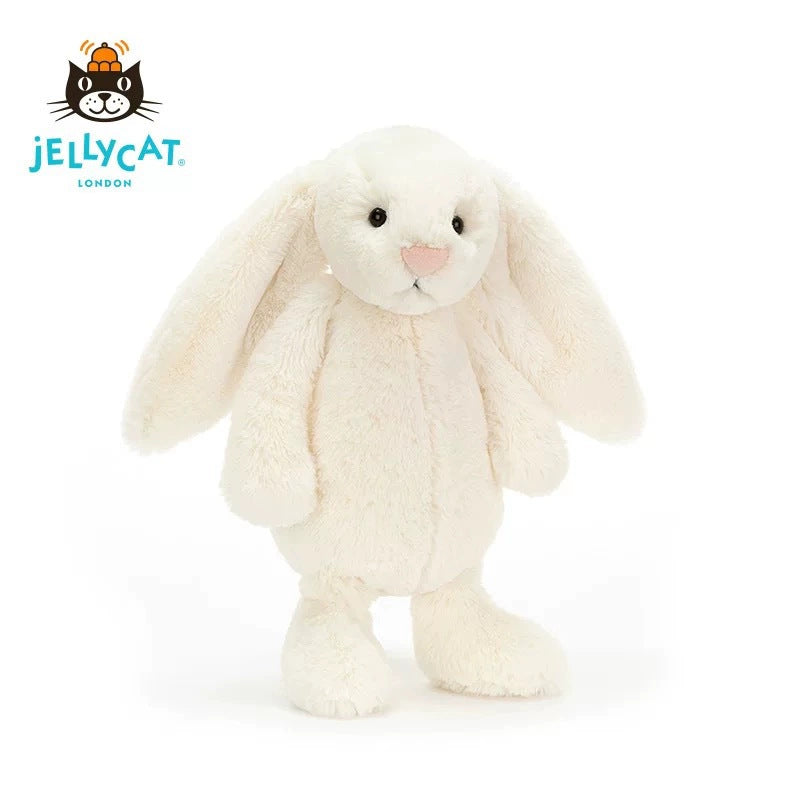 Jellycat plush toys with complete labels, including the Sun, Barcelona Bear cub, and Flying Dragon plush toys, available for wholesale as gifts