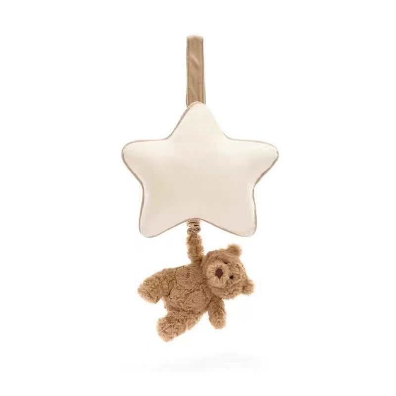 Jellycat plush toys with complete labels, including the Sun, Barcelona Bear cub, and Flying Dragon plush toys, available for wholesale as gifts