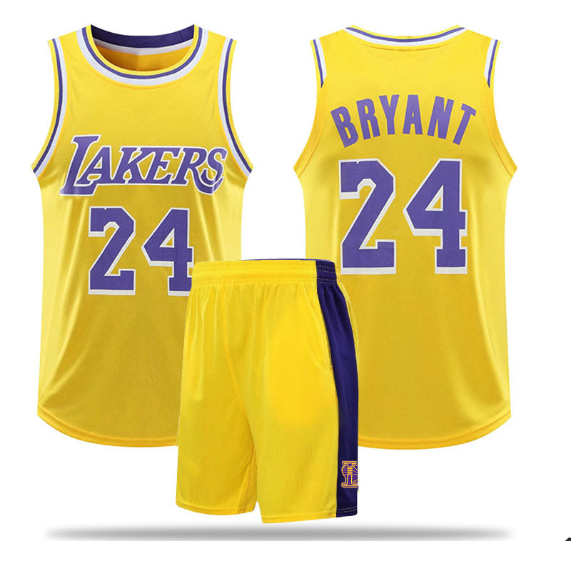 NBA Jersey James Kobe No. 24 children's class uniform game uniform wholesale basketball uniform suit