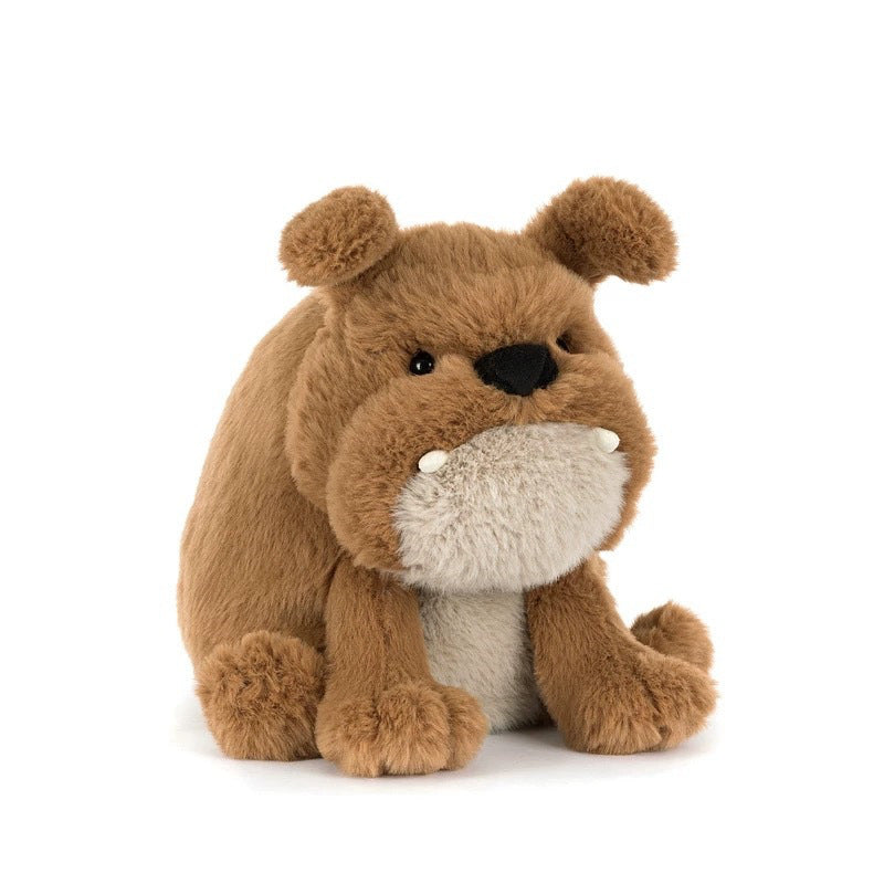 Jellycat plush toys with complete labels, including the Sun, Barcelona Bear cub, and Flying Dragon plush toys, available for wholesale as gifts