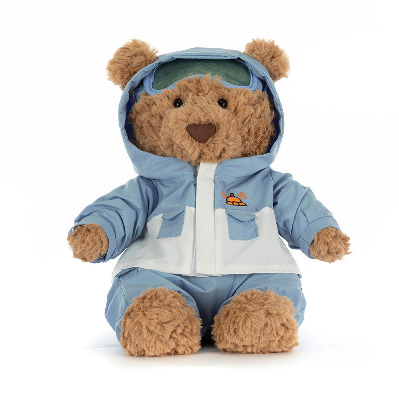 Jellycat plush toys with complete labels, including the Sun, Barcelona Bear cub, and Flying Dragon plush toys, available for wholesale as gifts