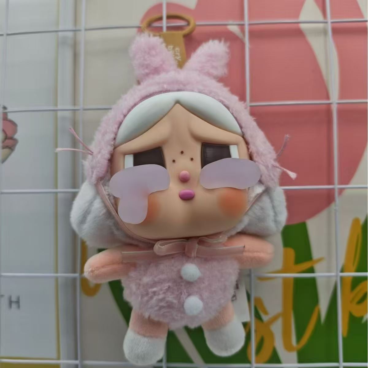CRYBABY tears factory vinyl face plush doll blind box bubble mart cry blind box cry baby cry
