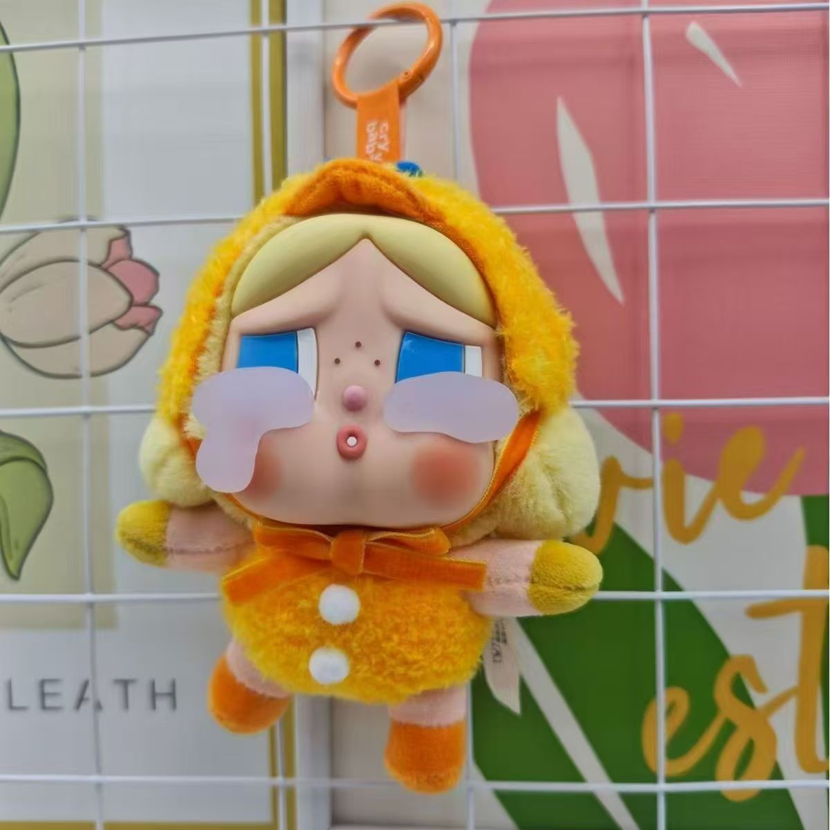 CRYBABY tears factory vinyl face plush doll blind box bubble mart cry blind box cry baby cry