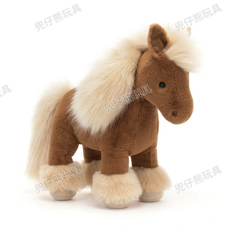 Jellycat plush toys with complete labels, including the Sun, Barcelona Bear cub, and Flying Dragon plush toys, available for wholesale as gifts