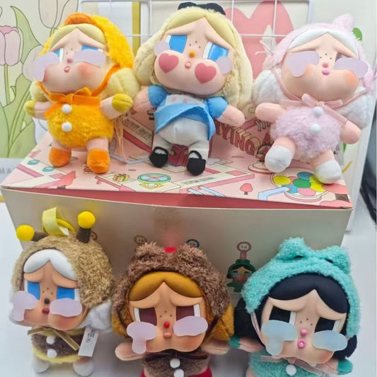 CRYBABY tears factory vinyl face plush doll blind box bubble mart cry blind box cry baby cry