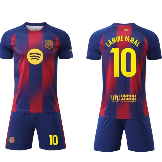 25-26 Pakistan S home No. 10 Yamal football uniform children's adult team uniform jersey size 14-3XL
